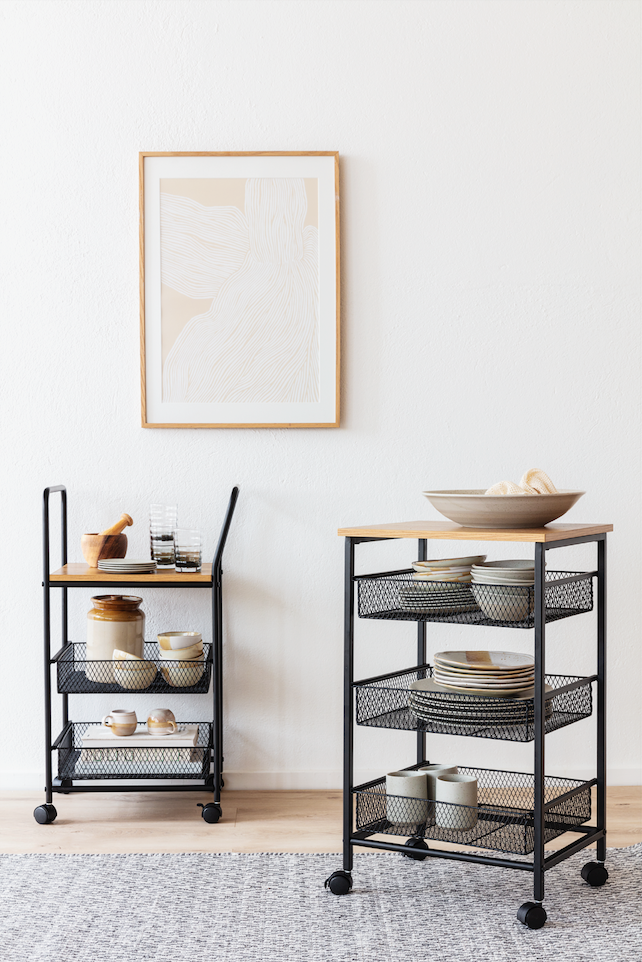 Matta 'Cozy Luxury' - Grå/Vit 160x230